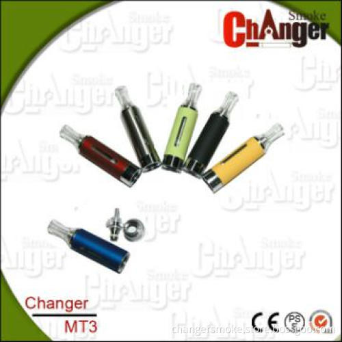 new and popular replacable bottom heating coil mt3 e-cigarette e cig
